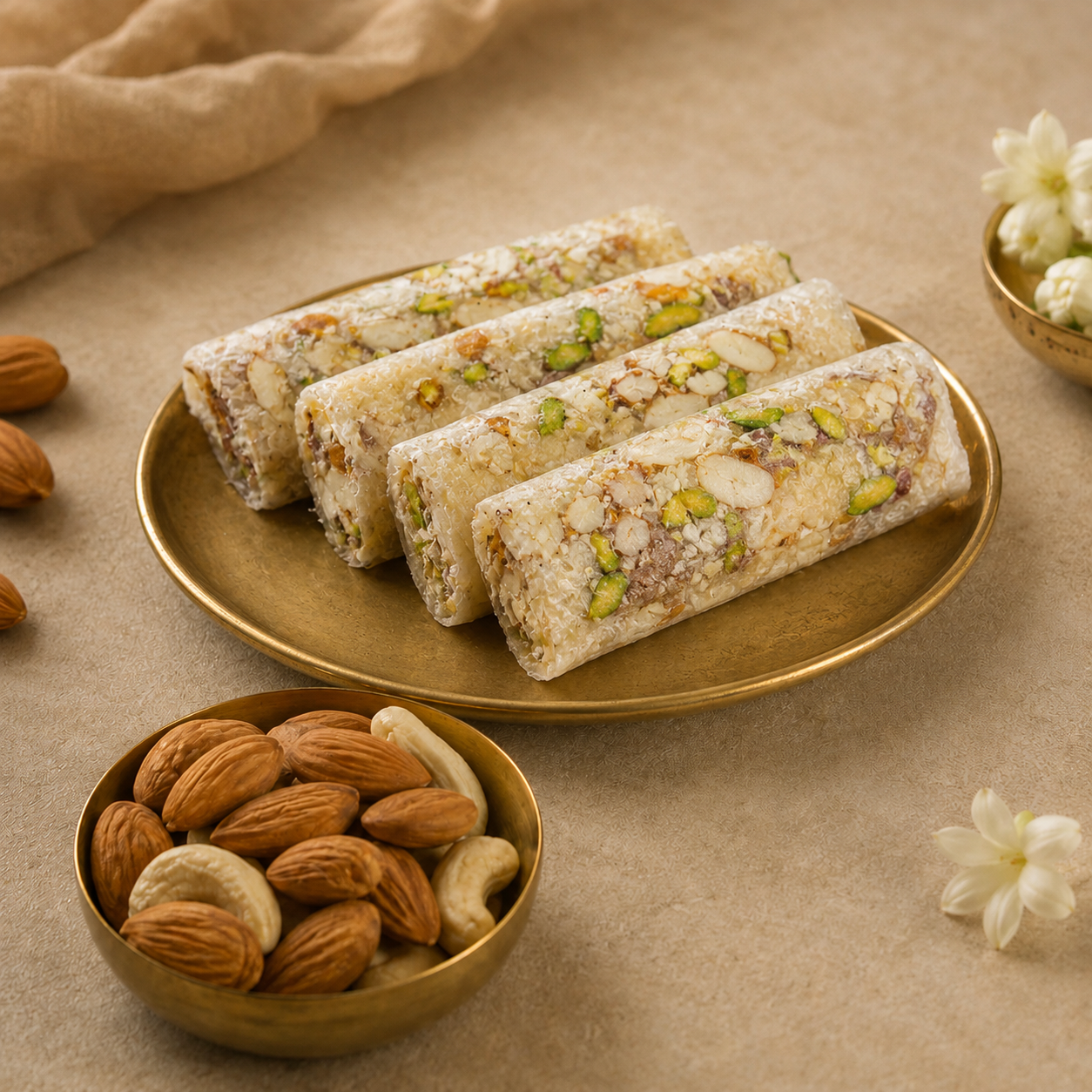 Dry Fruit Pootharekulu